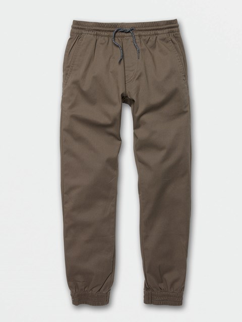 Volcom Frickin Slim Jogger Pants Mushroom | OKI723019