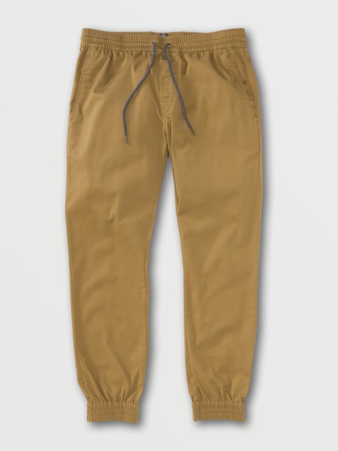 Volcom Frickin Slim Jogger Pants Mörkkhaki | IJB104836