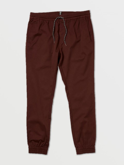 Volcom Frickin Slim Jogger Pants Plum | AMB394785