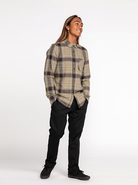 Volcom Frickin Slim Stretch Pants Svarta | FAB786512