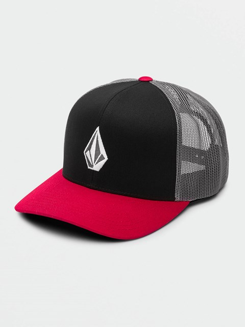Volcom Full Stone Cheese Hat Mörkröda | WQP589316