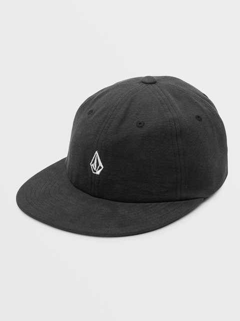 Volcom Full Stone Dad Hat Svarta | NYS759620