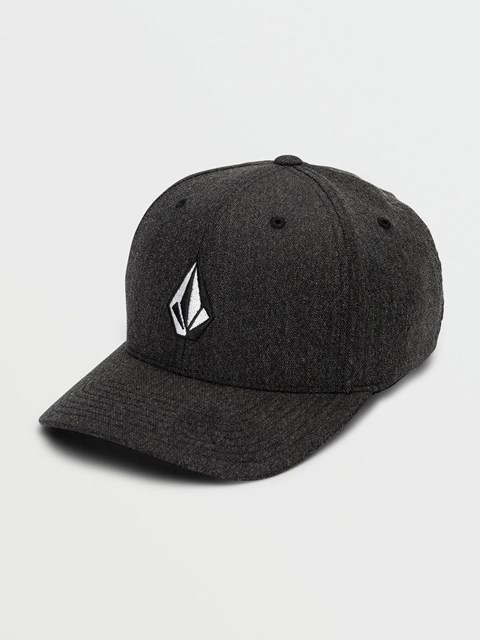 Volcom Full Stone Heather Flexfit® Hat Charcoal Heather | QJW014763