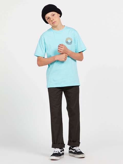 Volcom Glassoff Korta Sleeve Tee Chlorine | ABK615389