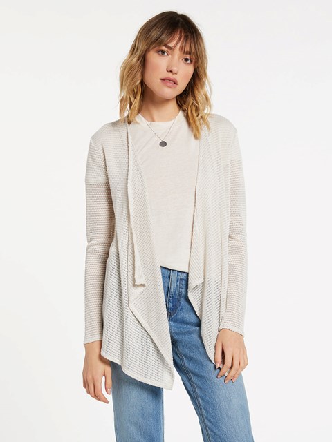 Volcom Go Go Wrap Cardigan Oatmeal | TCY567304
