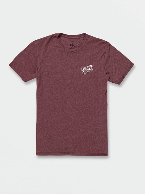 Volcom Harvester Korta Sleeve Tee Port Heather | KWJ237890