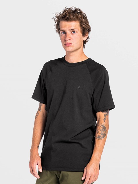 Volcom Hazard Pro Crew Korta Sleeve Svarta | IRP952674