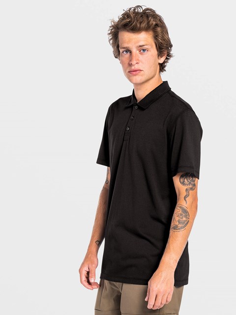 Volcom Hazard Pro Korta Sleeve Polo Svarta | FAJ042793