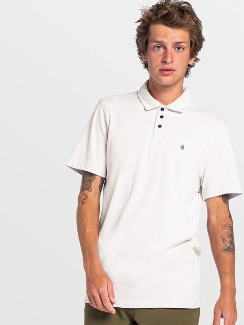 Volcom Hazard Pro Polo Korta Sleeve Cloud | GBE872690