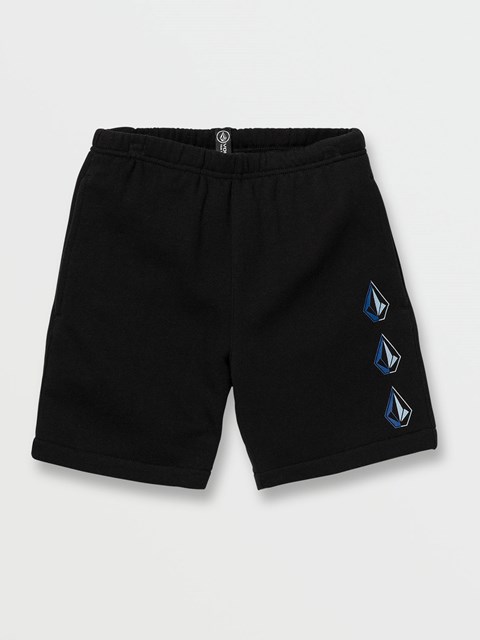Volcom Iconic Stone Fleece Shorts Svarta | SRW502493