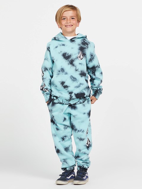 Volcom Iconic Stone Plus Pullover Hoodie Chlorine | DBO860472