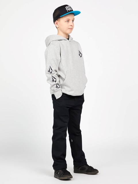 Volcom Iconic Stone Pullover Hoodie Grå | KRJ671854