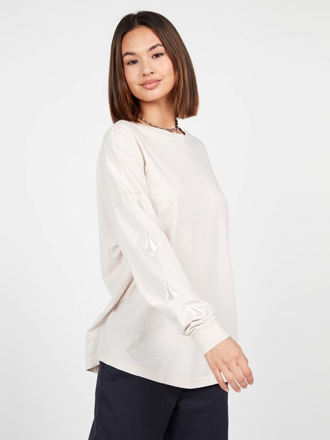 Volcom Iconic Stones Long Sleeve Shirt Ash | AZB348026