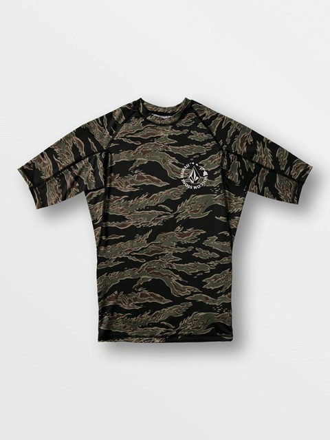 Volcom LONE PATH S/S Camouflage | FMG791826