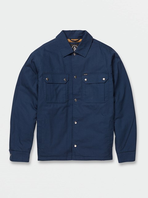 Volcom Larkin Jacket Indigo | TVJ974168