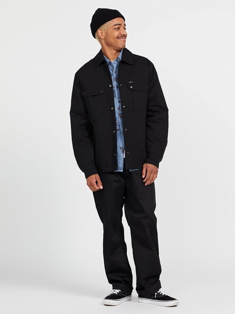 Volcom Larkin Jacket Svarta | NQI721943