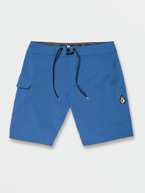 Volcom Lido Solid Mod-Tech Trunks Blå | JIQ489517