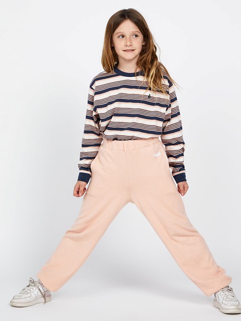 Volcom Lived In Lounge Fleece Pants Rosa | XPM937854