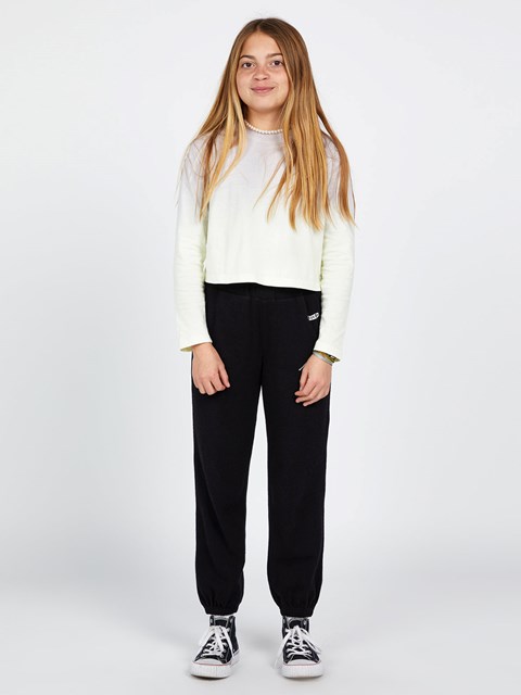 Volcom Lived In Lounge Fleece Pants Svarta | HCE458670