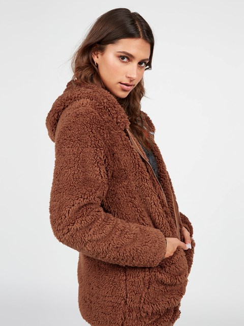 Volcom Lived In Lounge Phuz Up Jacket Mörk | PJH723056
