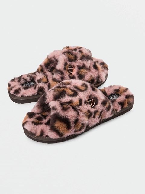 Volcom Lived in Lounge Slip Sandal Raisin | FLO936702
