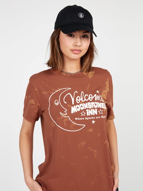 Volcom Lock It Up Korta Sleeve Tee Mörk | NTK570623