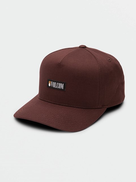 Volcom Mixed Bag Snapback Mahogany | QDN187396