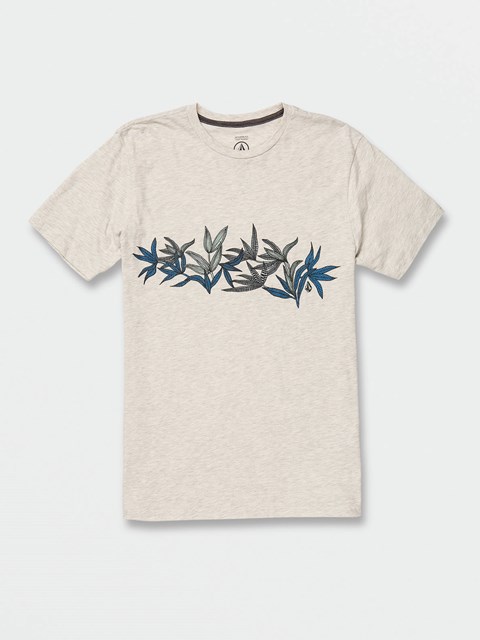 Volcom Op Leaf Korta Sleeve Tee Bone Heather | QSH462985