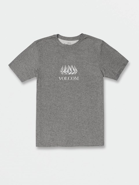Volcom Pentastone Tech Korta Sleeve Tee Charcoal Heather | NAQ746105