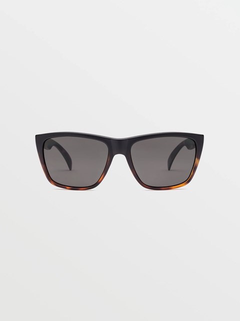 Volcom Plasm Sunglasses Matte Darkside / Gray Polar | NQC032946