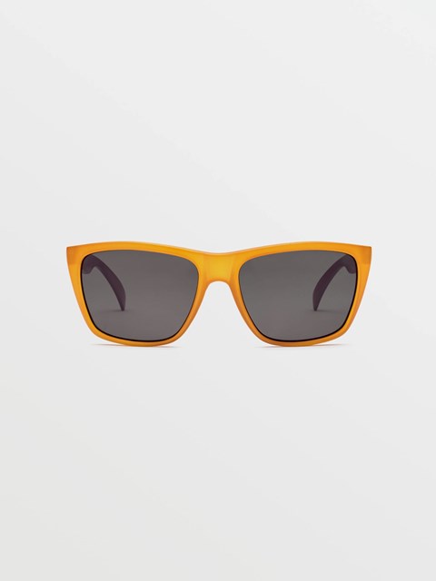 Volcom Plasm Sunglasses Matte Honey / Gray Polar | PBG503971