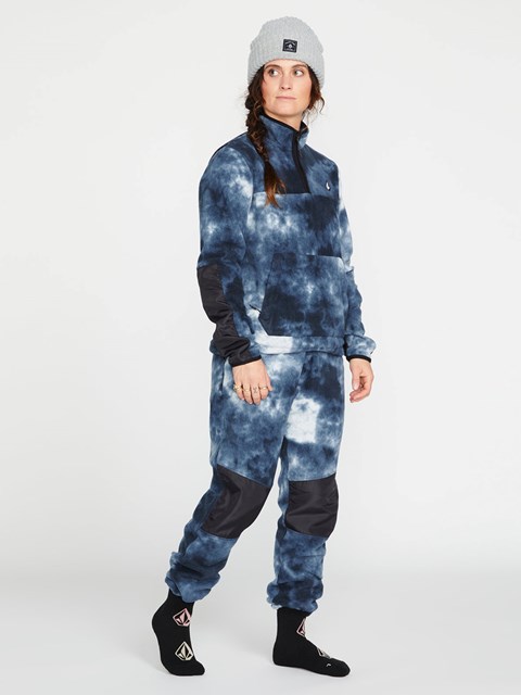 Volcom Polar Fleece Pants Storm Tie-Dye | ZPY983015