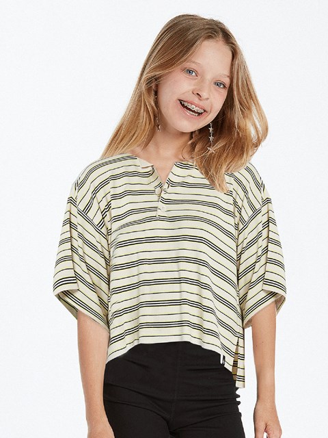 Volcom Popztone Korta Sleeve Polo Bone | DOW014938