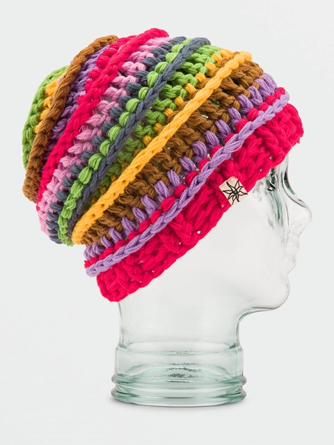 Volcom Rav Crochet Beanie Röda | YKC720953