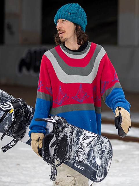 Volcom Ravelson Tröja Mörkblå | XNT764921