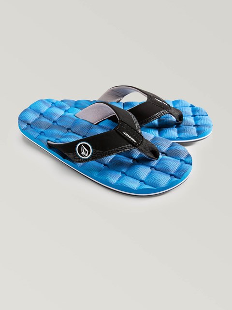 Volcom Recliner Sandal Blå | KUR567193