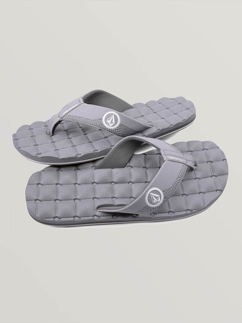 Volcom Recliner Sandals for Men Ljusgrå | HOU526401