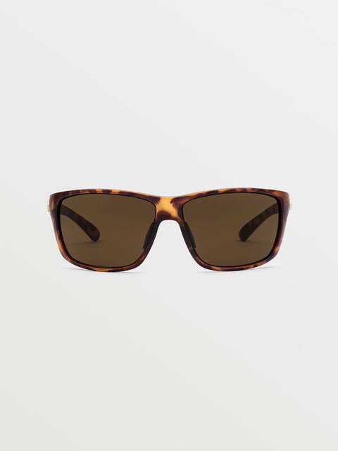 Volcom Roll Sunglasses Matte Tort / Bronze | QKR719352