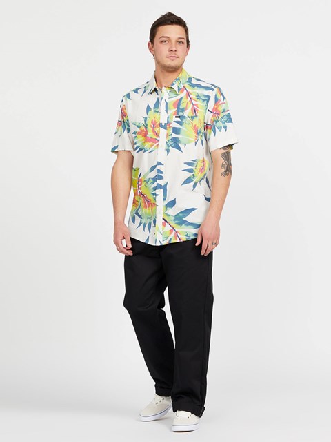 Volcom Seeweed Korta Sleeve Shirt Grå | SPY376182