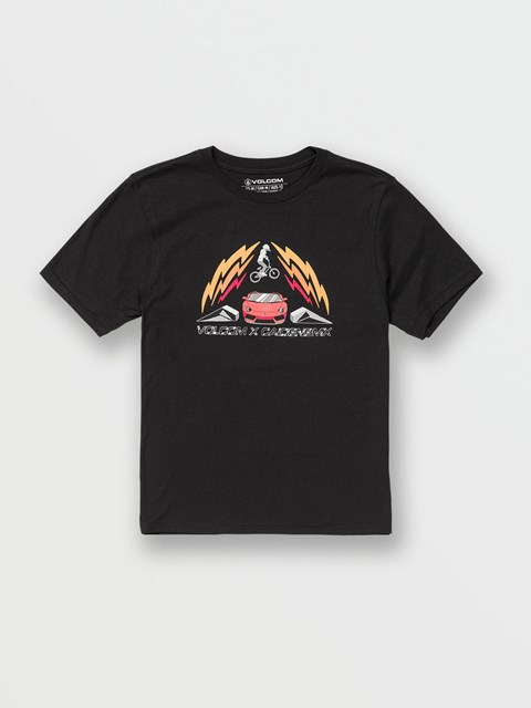 Volcom Sender Korta Sleeve Tee Svarta | MFE309485
