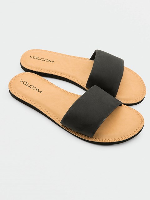 Volcom Simple Badtofflor Sandal Svarta | UEP253067