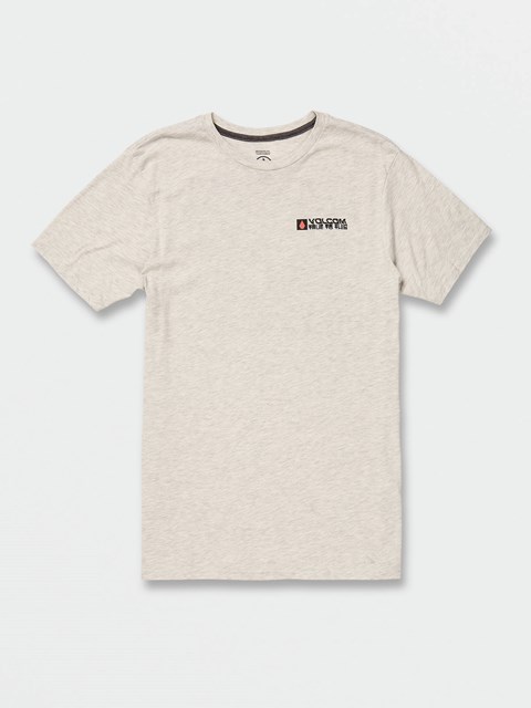 Volcom Slider Korta Sleeve Tee Bone Heather | DTW951602