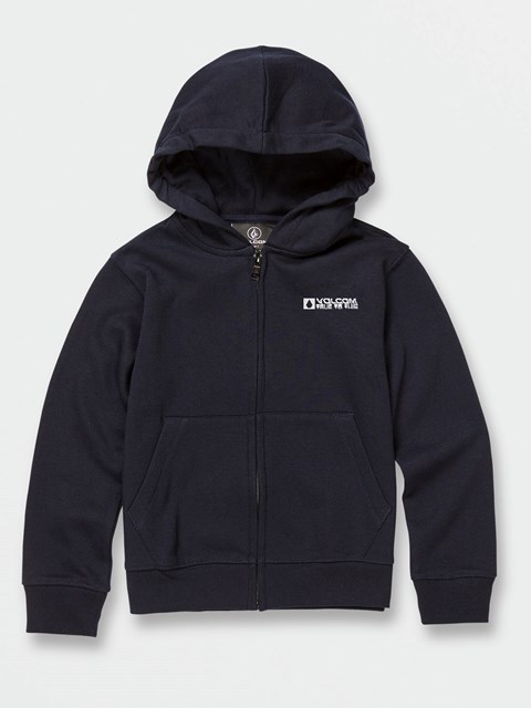 Volcom Slider Zip Hoodie Marinblå | SRG910527