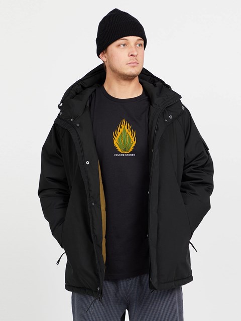 Volcom Stoke Stone Jacket Svarta | RTI123950