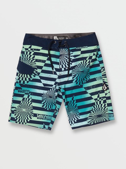 Volcom Stone Stripe Mod-Tech Trunks Gröna | STO810236