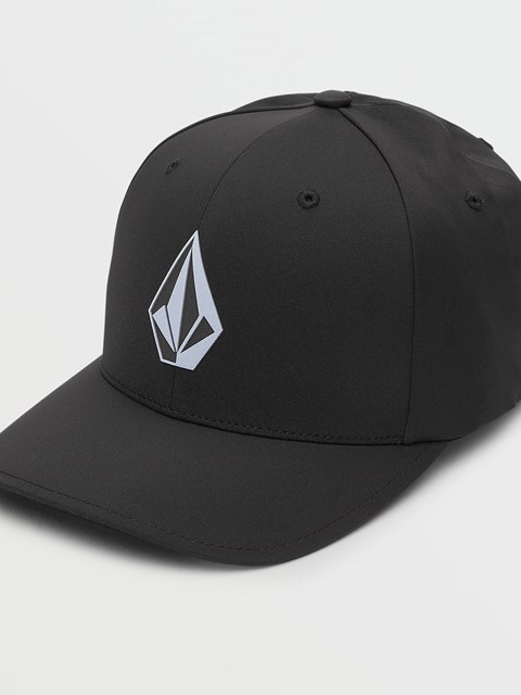 Volcom Stone Tech Flexfit Delta® Hat Svarta | VBU605789