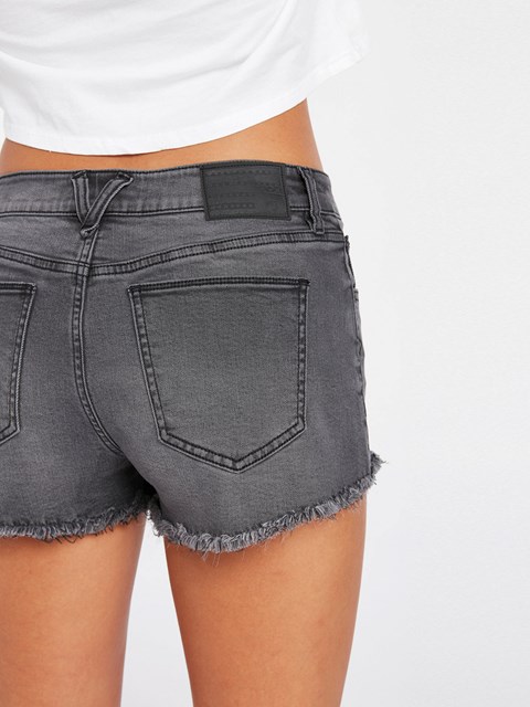 Volcom Stoney Stretch Denim Shorts Svarta | ZBX089671