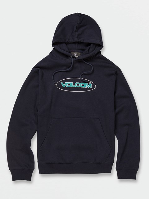 Volcom Strikehood Pullover Hoodie Marinblå | OHR796140