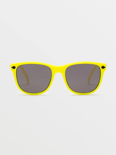 Volcom Swing Sunglasses Gloss Lime / Gray | AZH361029