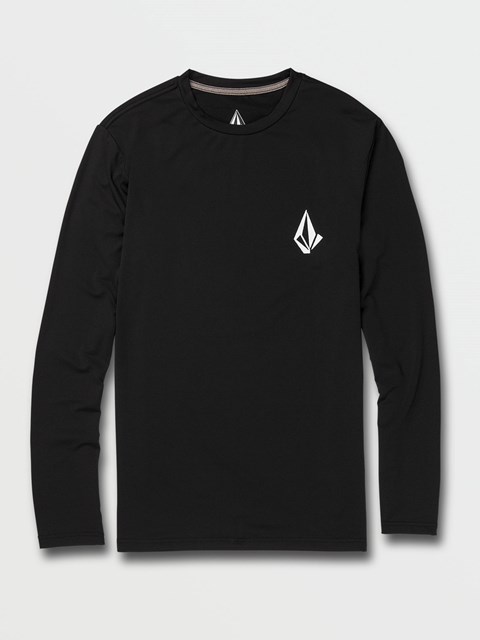 Volcom Taunt Long Sleeve UPF 50 Rashguard Svarta | FHN175482